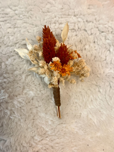 Boutonnière Terracotta Dreams