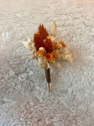 Boutonnière Terracotta Dreams