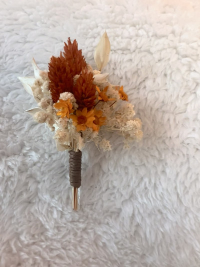 Boutonnière Terracotta Dreams