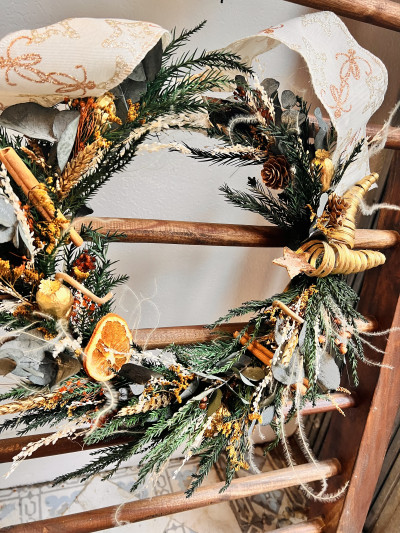 Atelier DIY - Couronne de Noël